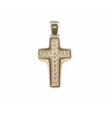 Christian Gouden kruis hanger