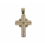 Christian Gouden kruis grieks model