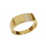 Christian Bicolor gouden cachet ring