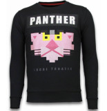 Local Fanatic Panther rhinestone sweater