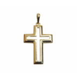 Christian Gouden open kruis