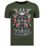 Local Fanatic Savage samurai print t-shirt