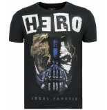 Local Fanatic Hero mask carnaval t-shirt