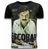 Local Fanatic Escobar king of cocaine digital rhinestone t-shirt