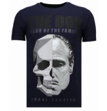 Local Fanatic The don skull rhinestone t-shirt