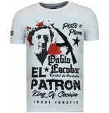 Local Fanatic El patron pablo rhinestone t-shirt