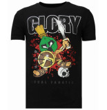 Local Fanatic Glory martial rhinestone t-shirt