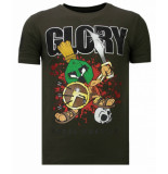 Local Fanatic Glory martial rhinestone t-shirt