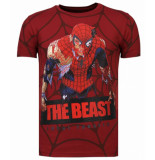 Local Fanatic The beast spider rhinestone t-shirt