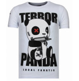 Local Fanatic Terror panda rhinestone t-shirt