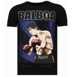 Local Fanatic Balboa rhinestone t-shirt