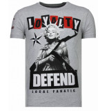 Local Fanatic Loyalty marilyn rhinestone t-shirt