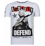 Local Fanatic Loyalty marilyn rhinestone t-shirt
