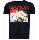 Local Fanatic Cocaine cowboy rhinestone t-shirt