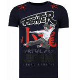 Local Fanatic Fighter legend rhinestone t-shirt