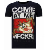 Local Fanatic Taz mania rhinestone t-shirt