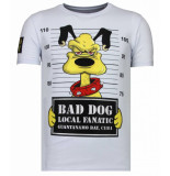 Local Fanatic Bad dog rhinestone t-shirt