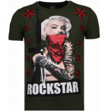 Local Fanatic Marilyn rockstar rhinestone t-shirt