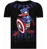Local Fanatic Captain duck rhinestone t-shirt