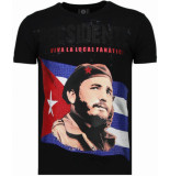 Local Fanatic Presidente rhinestone t-shirt