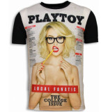 Local Fanatic Playtoy the college issue digital rhinestone t-shirt