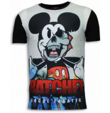 Local Fanatic Ratchet mickey digital rhinestone t-shirt