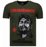 Local Fanatic Che guevara comandante rhinestone t-shirt