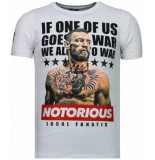 Local Fanatic Conor notorious legend rhinestone t-shirt