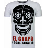 Local Fanatic El chapo flockprint t-shirt