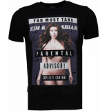 Local Fanatic Kim kardashian rhinestone t-shirt