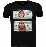 Local Fanatic Golden boy vs iron mike t-shirt