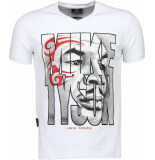 Local Fanatic Mike tyson tribal t-shirt