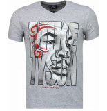 Local Fanatic Mike tyson tribal t-shirt