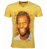 Local Fanatic T-shirt pele geel