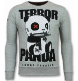 Local Fanatic Panda trui terror sweater