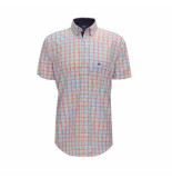 Fynch-Hatton Overhemd multicolor korte mouw