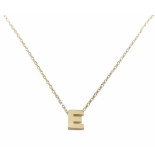 Christian Gouden ketting met e hanger