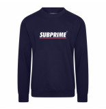 Subprime Sweater stripe navy