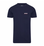 Subprime Shirt chest logo navy