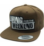 Living for the Weekend Classic snapback tan 253
