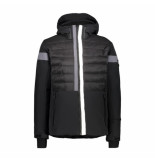 CMP Sport Dons nero jacket zip hood