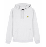 Lyle and Scott Ml416vtr pullover hoodie, d24 light grey marl