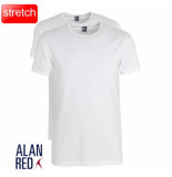 Alan Red t-shirt ronde hals 2 pack stretch ottawa slim fit -