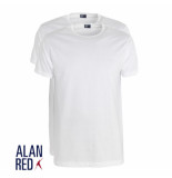 Alan Red t-shirt ronde hals 2 pack derby regular fit -
