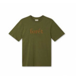 Foret Forét resint-shirt f363 dark olive