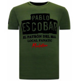 Local Fanatic T-shirt met print el patron