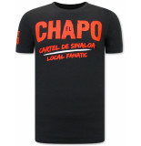 Local Fanatic El chapo t-shirt cartel de sinaloa