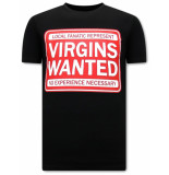Local Fanatic Shirt met print virgins wanted