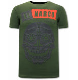 Local Fanatic T-shirt met opdruk el narco