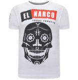 Local Fanatic Shirts met print el narco